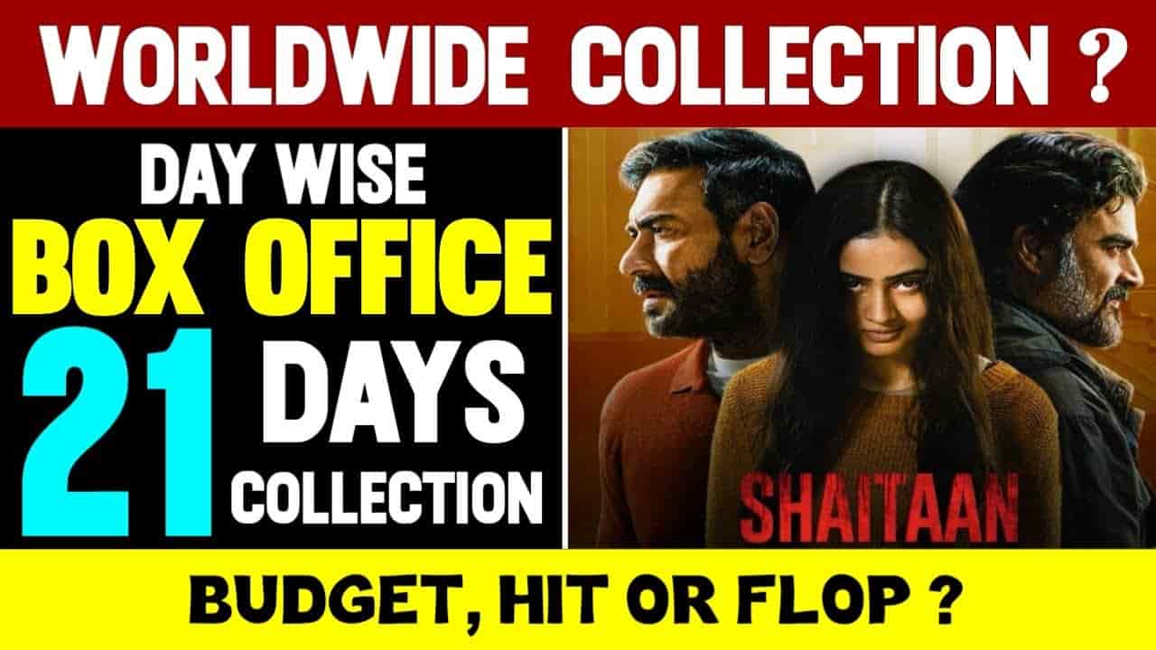 Shaitaan Movie Box Office Collection day 24